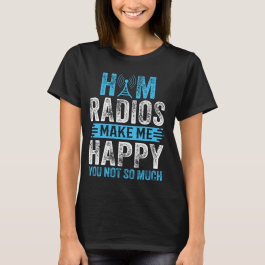 Funny Ham Radio Lover Amateur Radio Operator for m T-Shirt (Vorderseite)