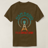 Funny Ham Radio Operator Grandpa Vater Amateur Rad T-Shirt (Design vorne)
