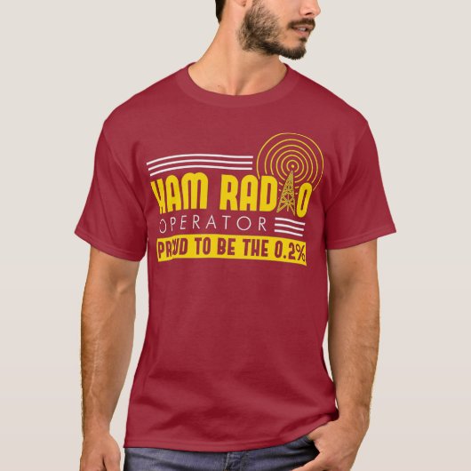 Funny Ham Radio Operator T-Shirt (Vorderseite)