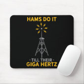 Funny Ham Radio Quote Amateur Operator Enthusiaste Mousepad (Mit Mouse)