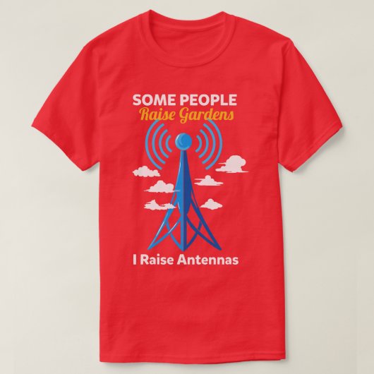 Funny Ham Radio Quote T-Shirt (Design vorne)