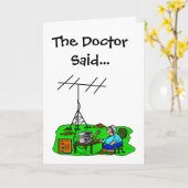 Funny Ham Radio wird bald gut Karten (Gelbe Blume)