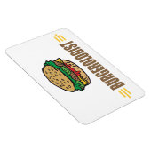 Funny Hamburger Magnet (Rechte Seite)