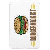 Funny Hamburger Magnet (Vertikal)