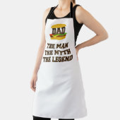 Funny Hamburger Vater Der Mensch Der Mythos der Le Schürze (InSitu)