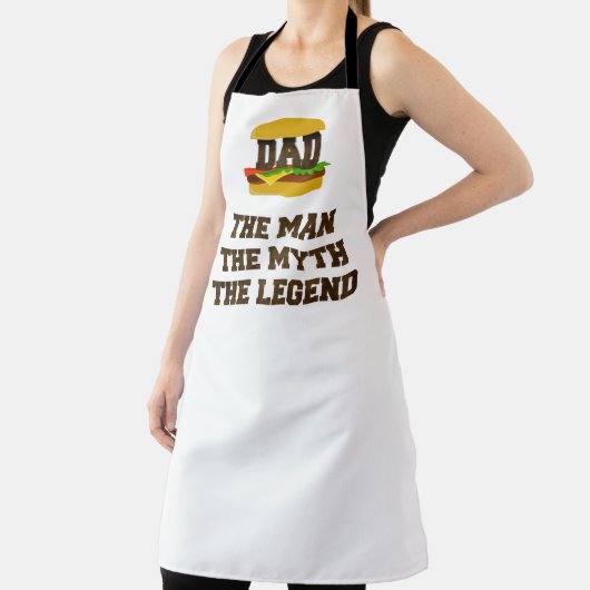 Funny Hamburger Vater Der Mensch Der Mythos der Le Schürze (InSitu)
