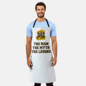 Funny Hamburger Vater Der Mensch Der Mythos der Le Schürze (Getragen)