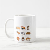 Funny Hamster Art For Men Women Boys Girls Hamster Kaffeetasse (Links)