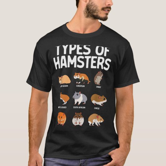 Funny Hamster Art For Men Women Boys Girls Hamster T-Shirt (Vorderseite)