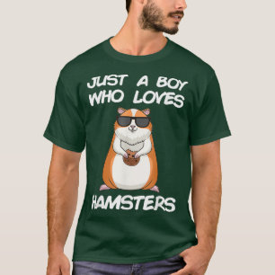 Funny Hamster Geschenk für Kinder und Jungen Cool T-Shirt