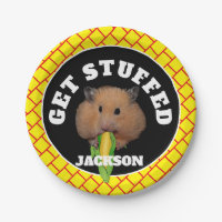 Funny Hamster "Get Stuffed"