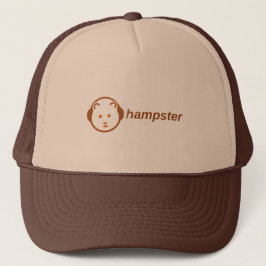Funny Hamster Headphones Trucker Hat Truckerkappe