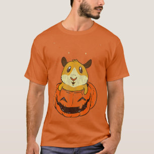 Funny Hamster Inside Halloween Pumpkin Halloween H T-Shirt
