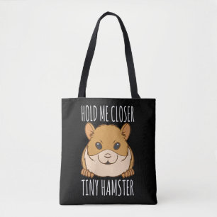 Funny Hamster Lover Geschenke halten mich Naher wi Tasche