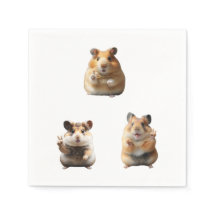 Funny Hamster Meme Peace Sign