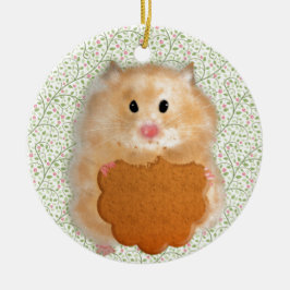 Funny Hamster Zeichentabelle Keramikornament