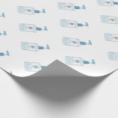 Funny Hand Gel Geschenkpapier (Ecke)