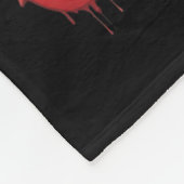 Funny Hand Moon Gabagool Halloween Fleecedecke (Ecke)
