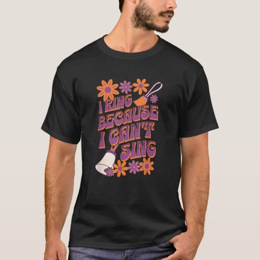 Funny Handbell Player Design for Bell Ringers and T-Shirt (Vorderseite)