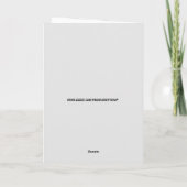 FUNNY HANDCUFFS BIRTHDAY CARD FÜR EHEFRAU ODER HUS KARTE (Rückseite)