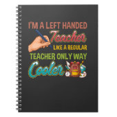 Funny Handheld Cool Educators School Teacher Notizblock (Vorderseite)