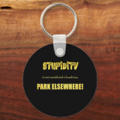Funny Handicap Parkwitz Schlüsselanhänger (Vorderseite)