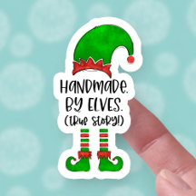 Funny Handmade by Elves Niedliches Weihnachtsgesch