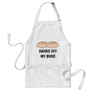 Funny HÄNDS AUS MEINER BUNS Küche Schürze