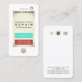Funny Handy Imitate sehen aus Visitenkarte (Vorne/Hinten)