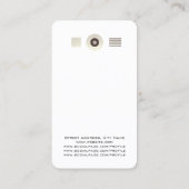 Funny Handy Imitate sehen aus Visitenkarte (Rückseite)