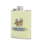 Funny Handyman Flachmann (Links)