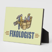 Funny Handyman Fotoplatte (Seite)