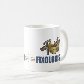 Funny Handyman Kaffeetasse (VorderseiteRechts)