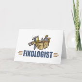 Funny Handyman Karte (Vorderseite)