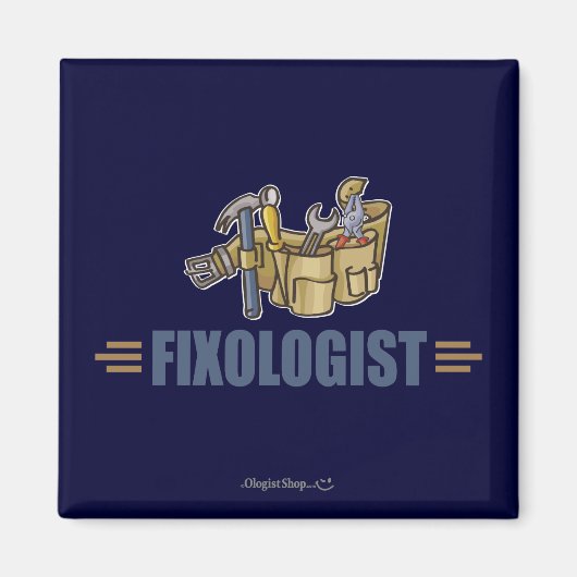 Funny Handyman Magnet (Vorne)