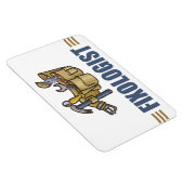 Funny Handyman Magnet (Rechte Seite)