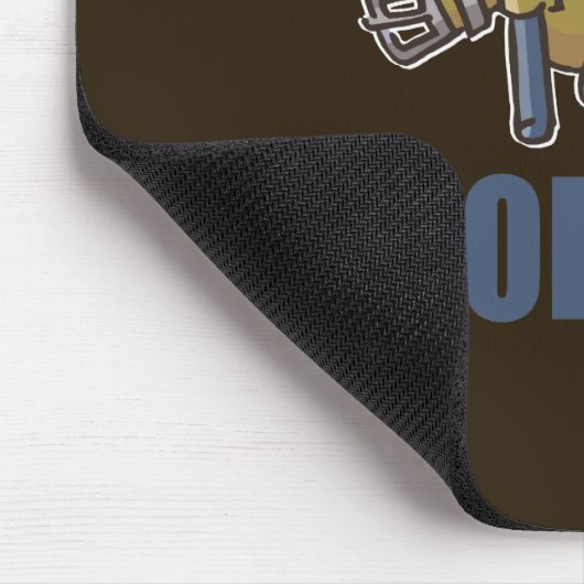 Funny Handyman Mousepad (Ecke)