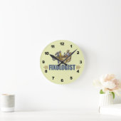 Funny Handyman Runde Wanduhr (Zuhause)