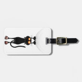 Funny Hang auf Cat Gepäckanhänger (Vorderseite horizontal)