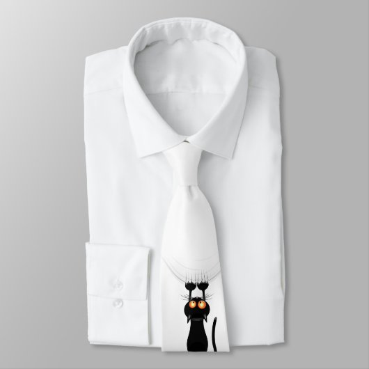 Funny Hang auf Cat Krawatte (Gebunden)