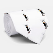 Funny Hang auf Cat Krawatte (Gerollt)