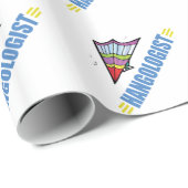 Funny Hang Gliding Geschenkpapier (Rolleneckpunkt)