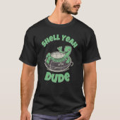Funny Hang Loose Lazy Turtle for Turtle Lover T-Shirt (Vorderseite)
