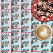 Funny Hanging Christmas Tree Cat Tischdecke