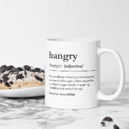 Funny hanging Definition individuelle Name Kaffeetasse