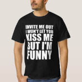 Funny hanging quote T-Shirt (Vorderseite)