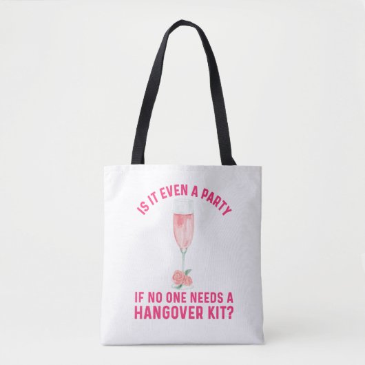 Funny Hangover Kit Weinroute Mendrisiotto Tasche (Vorderseite)