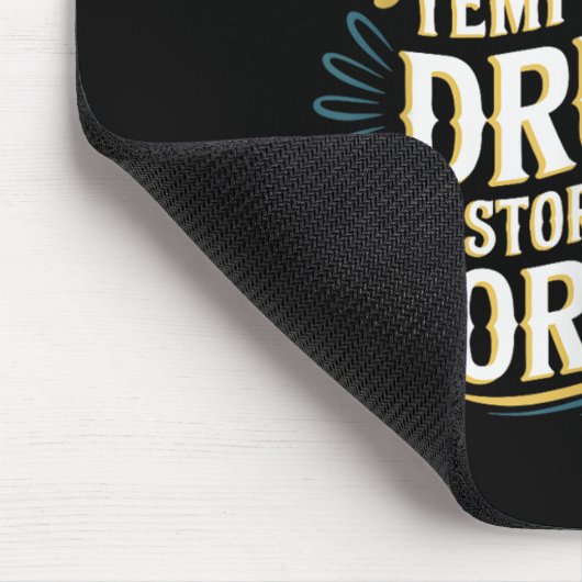 Funny Hangovers Are Temrary Drinking Humor Mousepad (Ecke)
