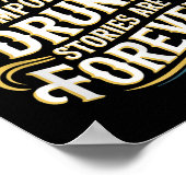 Funny Hangovers Are Temrary Drinking Humor  Poster (Ecke)