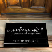 Funny hängt davon ab, wie lange du den Empfang Ble Fußmatte